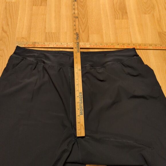 Lands End Quick Dry Modest Swim Shorts Womens 24W Plus Black Swimwear Pockets - Picture 3 of 7